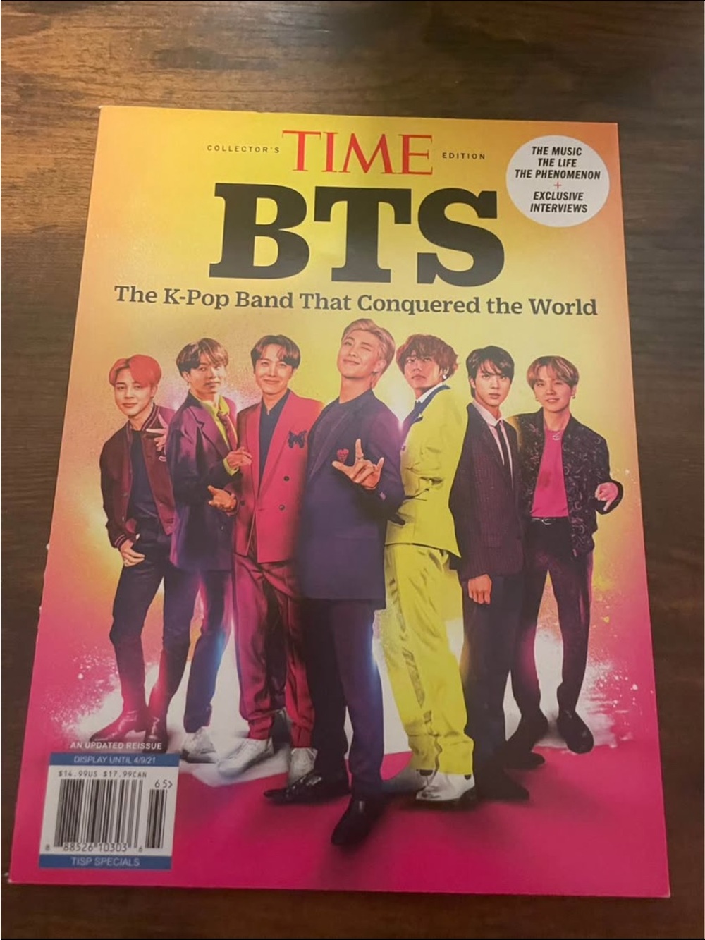 Time BTS magazine